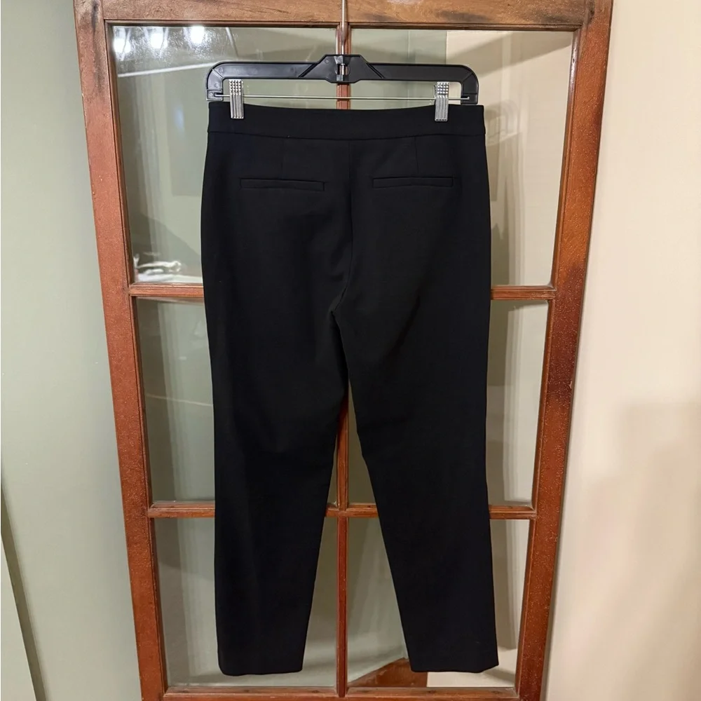 MICHAEL Michael Kors Black Straight Leg Trousers | Size 2 | NWOT - Picture 3 of 4